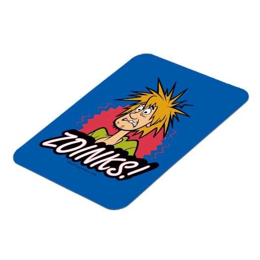 Magnet Flexible Shaggy "Zoinks!" Graphic (Côté Gauche)