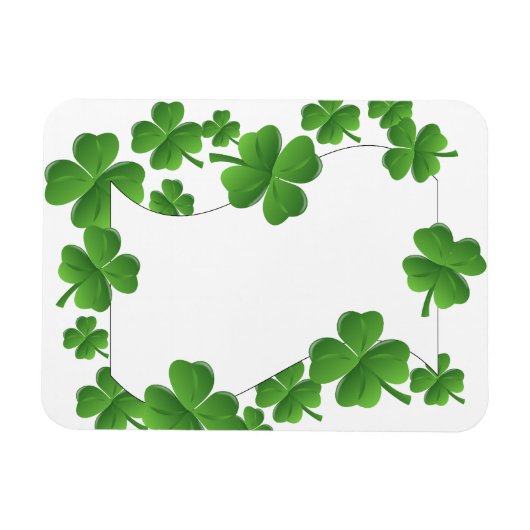 Magnet Flexible Shamrock (Horizontal)