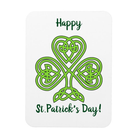 Magnet Flexible Shamrock celte (Vertical)