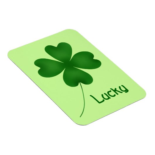 Magnet Flexible Shamrock mignon simple (Côté Droit)