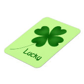 Magnet Flexible Shamrock mignon simple (Côté Gauche)