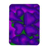 Magnet Flexible Shamrock pourpre (Vertical)