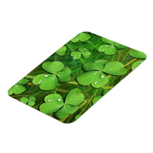 Magnet Flexible Shamrock vert St Patrick iPhone 5 Coque-Mate (Côté Gauche)