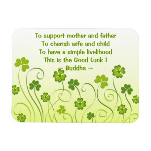 Magnet Flexible Shamrocks et trèfle