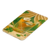 Magnet Flexible Shamrocks Irish Whiskey Tumbler "Sláinte!" (Côté Gauche)