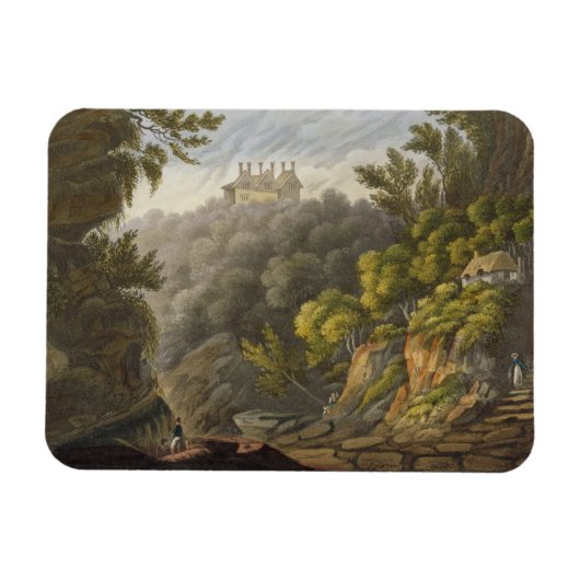 Magnet Flexible Shanklin Chine, de 'L'île de Wight Illustrate (Horizontal)