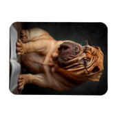 Magnet Flexible Shar Pei Chien intelligent avec conception de livr (Horizontal)