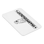 Magnet Flexible Shar-Pei Chinois humoristique (Côté Droit)
