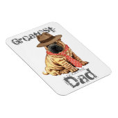 Magnet Flexible Shar-Pei Papa (Côté Droit)