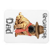 Magnet Flexible Shar-Pei Papa (Horizontal)