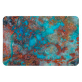 Magnet Flexible Shattuckite bleue et rouge (Horizontal)
