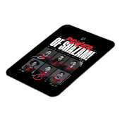 Magnet Flexible SHAZAM ! Furie des dieux | Puissance du groupe SHA (Côté Gauche)