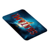 Magnet Flexible SHAZAM ! | Logo théâtral (Côté Droit)