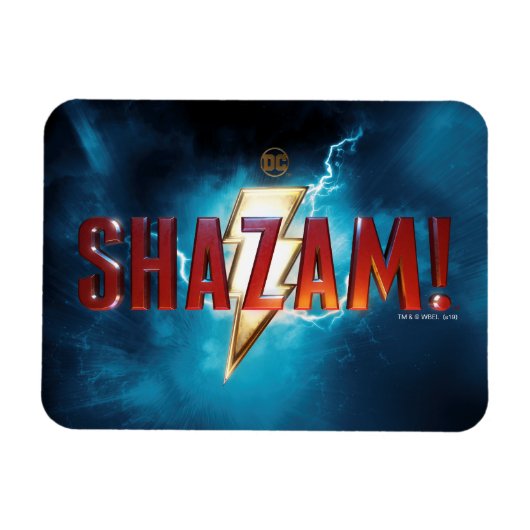 Magnet Flexible SHAZAM ! | Logo théâtral (Horizontal)