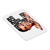 Magnet Flexible SHAZAM ! | Shazam Closeup Acronyme graphique (Côté Droit)