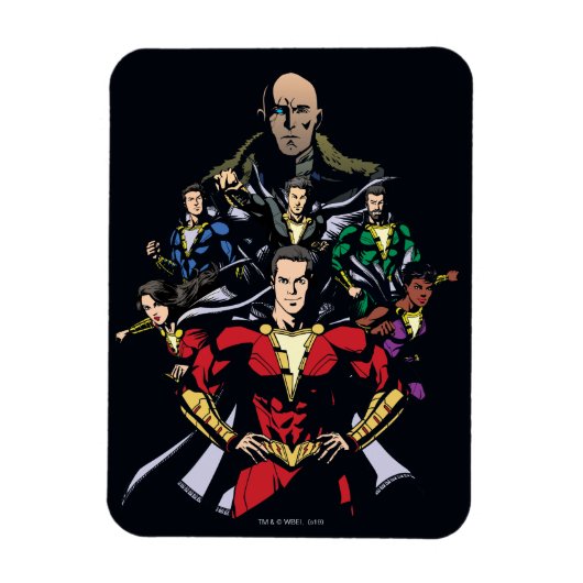 Magnet Flexible SHAZAM ! | Shazam Family Vs. Dr Sivana (Vertical)