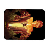 Magnet Flexible SHAZAM ! | Shazam Sunset Silhouette (Horizontal)