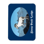 Magnet Flexible Sheep Peak Lodge (Vertical)