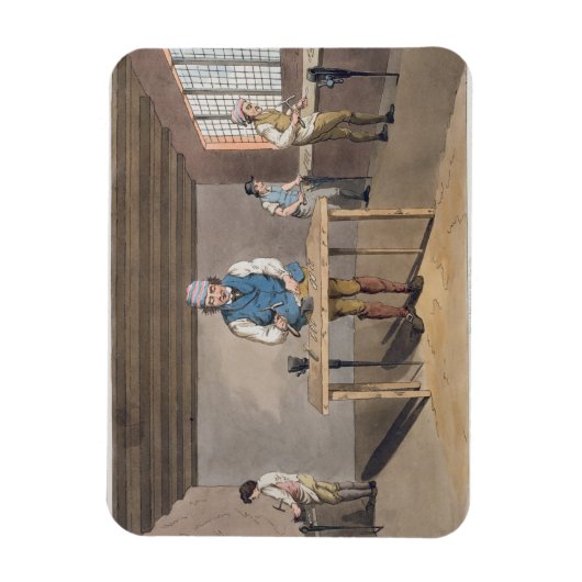 Magnet Flexible Sheffield Cutler, du blog "Costume du Yorkshire" (Vertical)