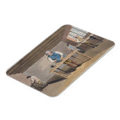 Magnet Flexible Sheffield Cutler, du blog "Costume du Yorkshire" (Côté Gauche)