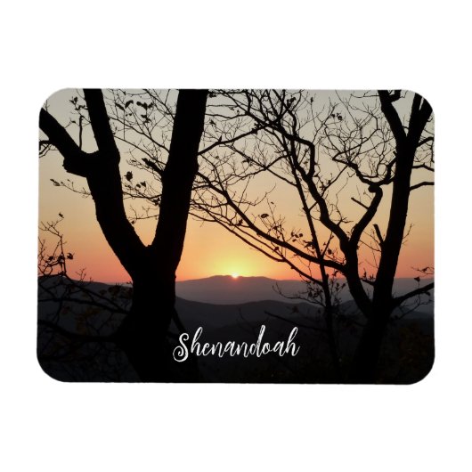 Magnet Flexible Shenandoah Sunset National Park Paysage (Horizontal)