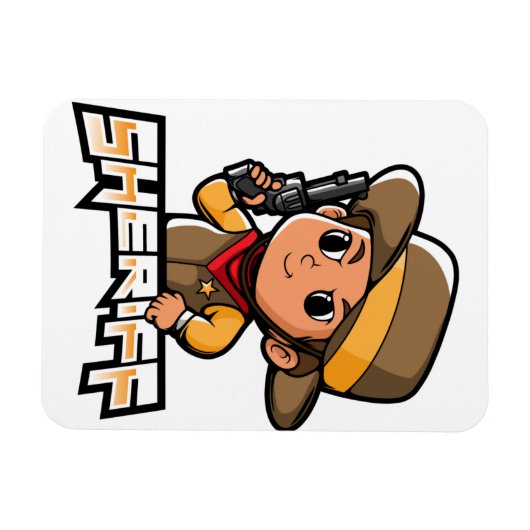 Magnet Flexible Sheriff (Horizontal)