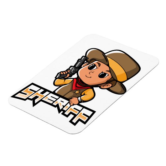 Magnet Flexible Sheriff (Côté Gauche)