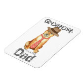 Magnet Flexible Shiba Inu Papa (Côté Gauche)