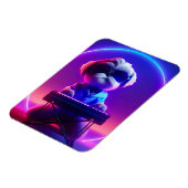 Magnet Flexible Shih Tzu Jouer Piano (Côté Gauche)