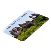 Magnet Flexible Shilin pinnacles Forêt de pierre - Yunnan, Chine,  (Côté Gauche)