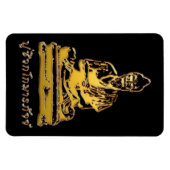 Magnet Flexible Shivago Komarpaj Bouddha du massage thaï (Horizontal)