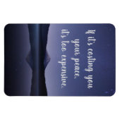 Magnet Flexible Si Ça Vous Coûte Votre Paix (Horizontal)