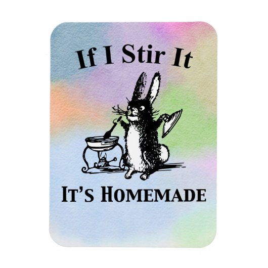 Magnet Flexible Si je l'agite c'est de l'aimant fait maison (Vertical)