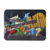 Magnet Flexible Si la musique est la nourriture de l'amour (Horizontal)