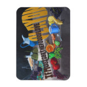 Magnet Flexible Si la musique est la nourriture de l'amour (Vertical)