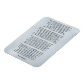Magnet Flexible Si par Rudyard Kipling (Côté Gauche)