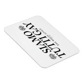 Magnet Flexible Siamo Tutti Gay - Le Lotus Blanc (Côté Droit)