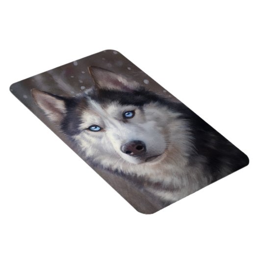 Magnet Flexible Sibérien Husky (Côté Droit)