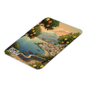 Magnet Flexible Sicile Italie (Côté Gauche)