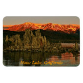 MAGNET FLEXIBLE SIERRA ORIENTALE ET LAC MONO AU SLEVER (Horizontal)
