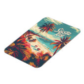 Magnet Flexible Siesta Key Beach Vintage (Côté Gauche)
