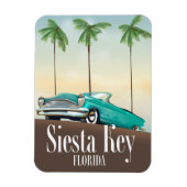 Magnet Flexible Siesta Key Florida travel poster (Vertical)