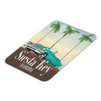 Siesta Key Florida travel poster