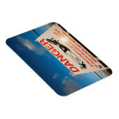 Magnet Flexible Signal d'avertissement près de l'aéroport Saint-Ma (Côté Droit)