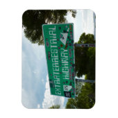 Magnet Flexible Signal routier extraterrestre, Rachel, Nevada (Vertical)