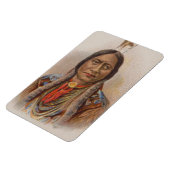 Magnet Flexible Signaux de fumée : Lakota Indian Chief Sitting Bul (Côté Gauche)