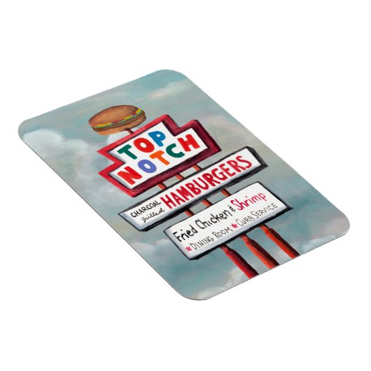 MAGNET FLEXIBLE SIGNE D'ALIMENTATION RAPIDE (Côté Droit)