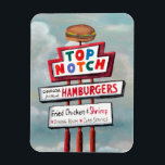 MAGNET FLEXIBLE SIGNE D'ALIMENTATION RAPIDE<br><div class="desc">Artiste des signes de restauration rapide : Naomi McCavitt</div>