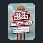 MAGNET FLEXIBLE SIGNE D'ALIMENTATION RAPIDE<br><div class="desc">Artiste des signes de restauration rapide : Naomi McCavitt</div>