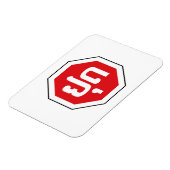 Magnet Flexible SIGNE D'ARRÊT DE LA CIRCULATION AU Laos ⚠ YOOT en  (Côté Gauche)